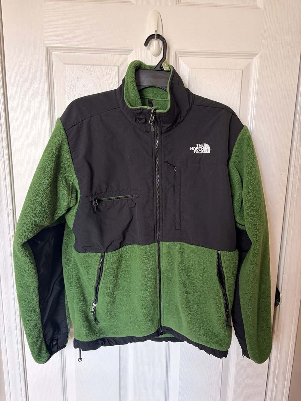 The North Face Denali Fleece Jacket - Men's Medium - Green/Black - Vintage